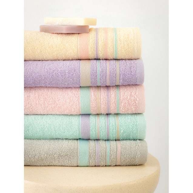 Σετ Πετσέτες 3 Τεμαχίων Palamaiki Monica Lilac...