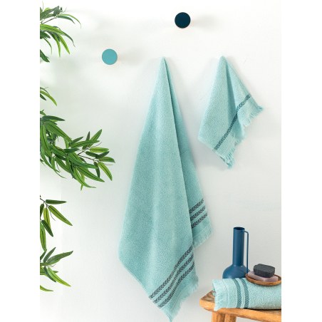 Σετ Πετσέτες 3 Τεμαχίων Palamaiki Janis Sky 30x50,50x90,70x140