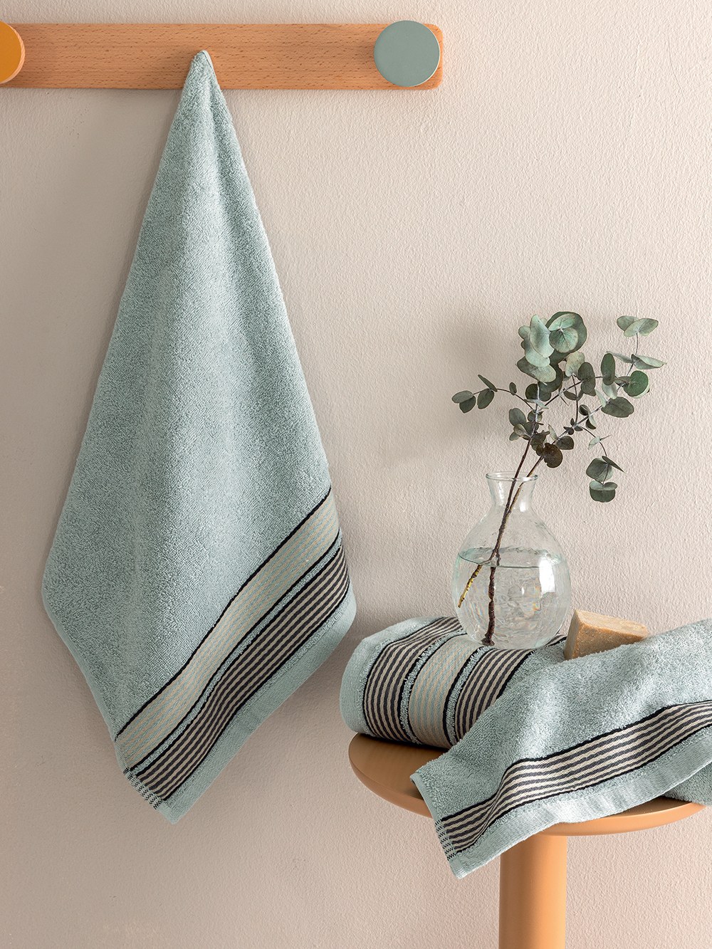 Σετ Πετσέτες 3 Τεμαχίων Palamaiki Bela Aqua 30x50,50x90,70x140