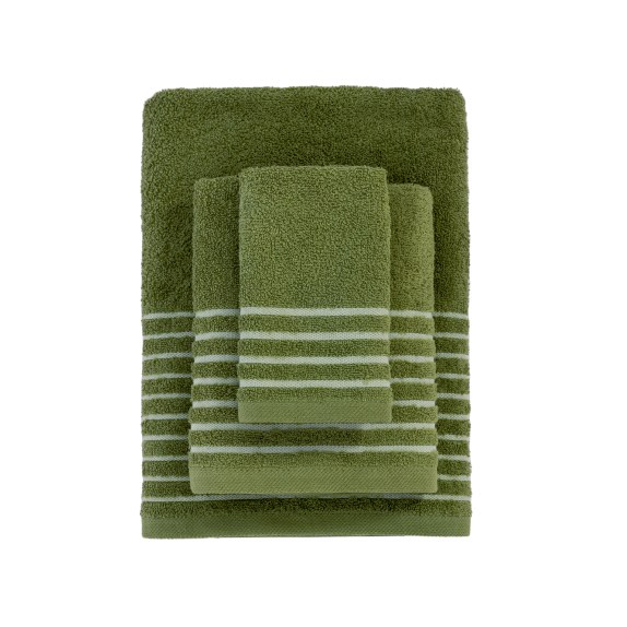 Σετ Πετσέτες 3 Τεμαχίων Palamaiki Ser Olive...
