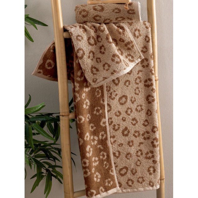 Πετσέτα Προσώπου Palamaiki Pam Brown 50x90