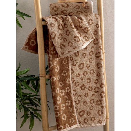 Πετσέτα Προσώπου Palamaiki Pam Brown 50x90