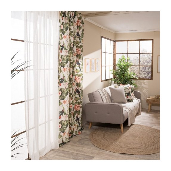 Κουρτίνα Teoran (Έτοιμη Ραμμένη) Nivar - 140x260cm