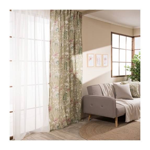 Κουρτίνα Teoran (Έτοιμη Ραμμένη) Gomera - 140x260cm