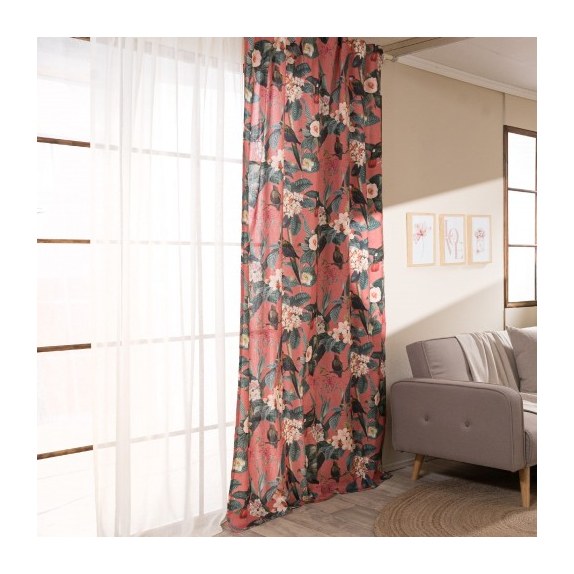 Κουρτίνα Teoran (Έτοιμη Ραμμένη) Puebla - 140x260cm