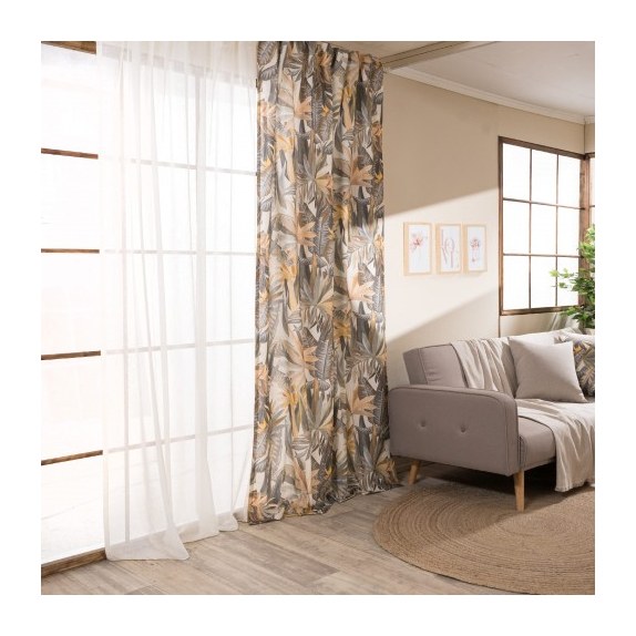 Κουρτίνα Teoran (Έτοιμη Ραμμένη) Orba - 140x260cm