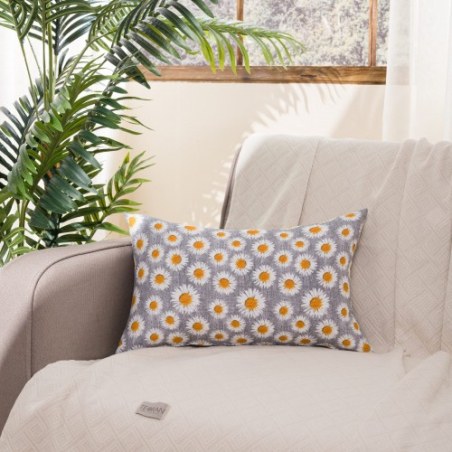 Μαξιλαροθήκη Teoran Floreta 11 - 65x65cm δαπέδου με γέμιση