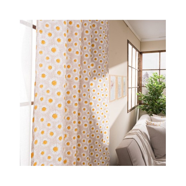 Κουρτίνα Teoran (Έτοιμη Ραμμένη) Floreta 01 -...