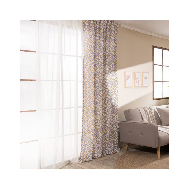 Κουρτίνα Teoran (Έτοιμη Ραμμένη) Floreta 11 -...