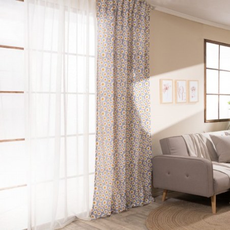 Κουρτίνα Teoran (Έτοιμη Ραμμένη) Floreta 11 - 140x275cm