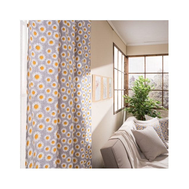 Κουρτίνα Teoran (Έτοιμη Ραμμένη) Floreta 11 -...