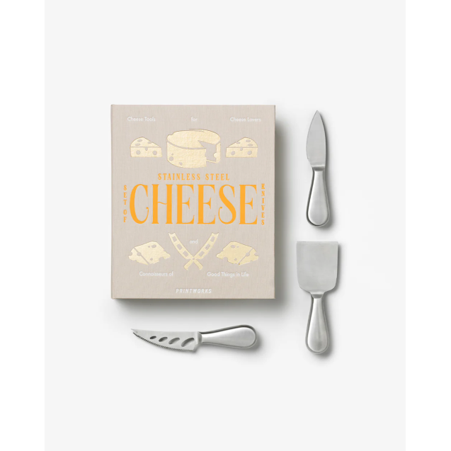 Σετ Μαχαίρια Τυριού Printworks BR78863