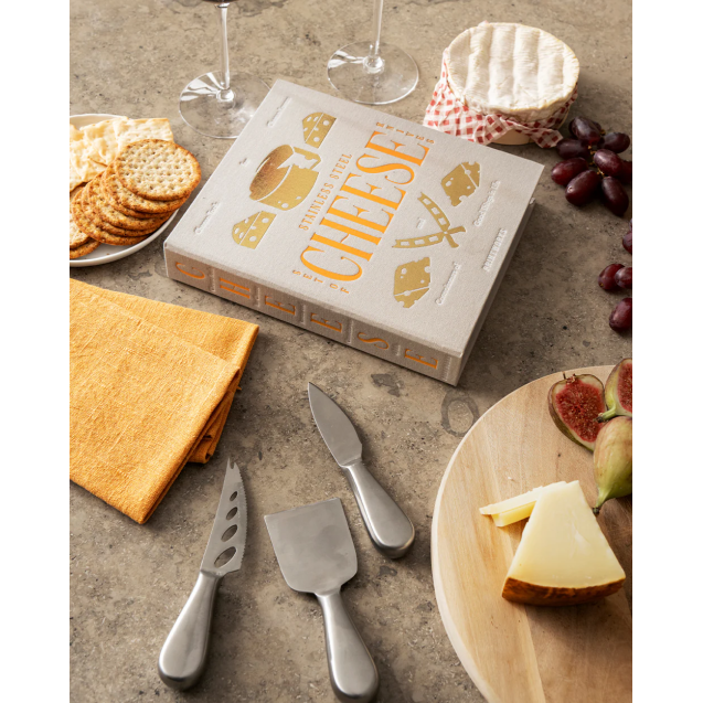 Σετ Μαχαίρια Τυριού Printworks BR78863