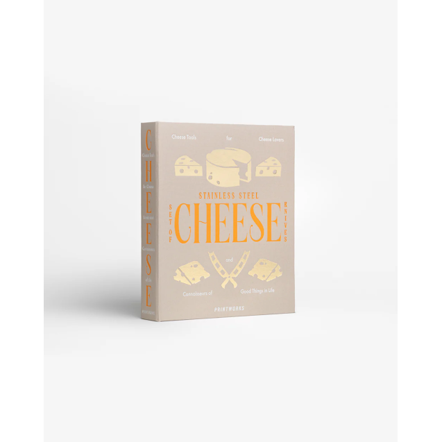 Σετ Μαχαίρια Τυριού Printworks BR78863