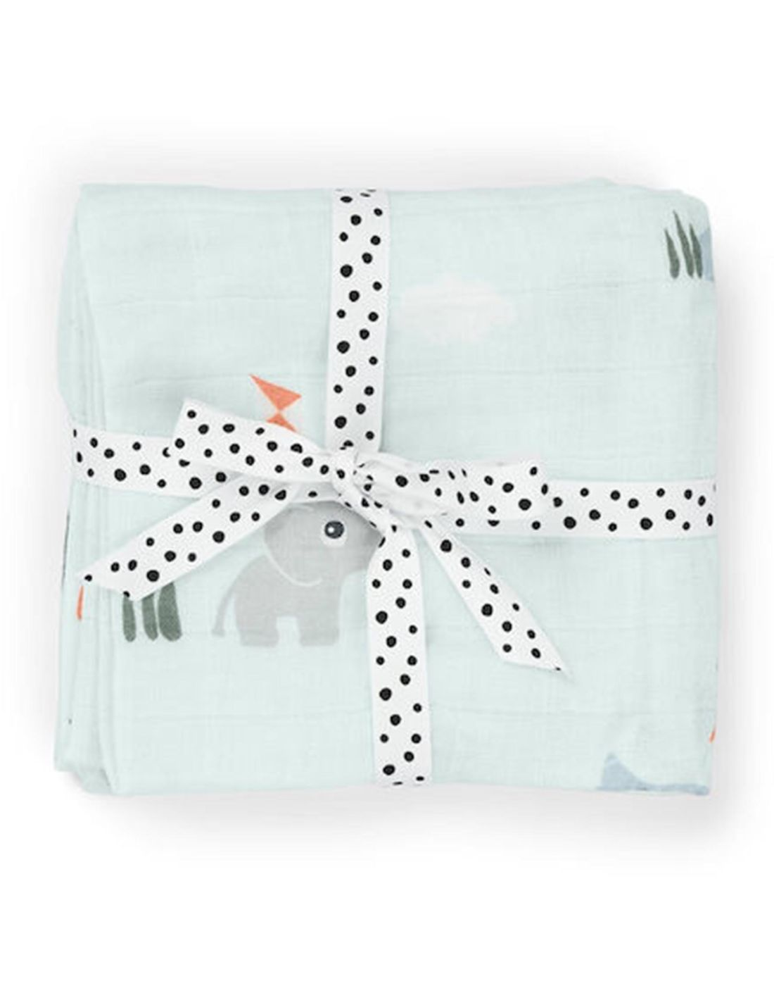 Πάνα Αγκαλιάς Done By Deer Playground Blue 65X65 BR79671