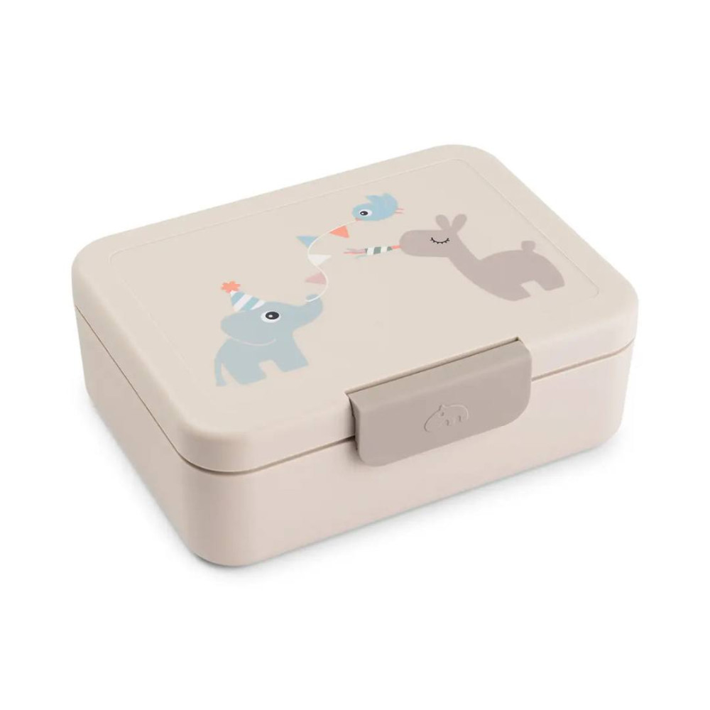 Δοχείο Φαγητού Done By Deer Celebration Sand Με Χωρίσματα BR79657