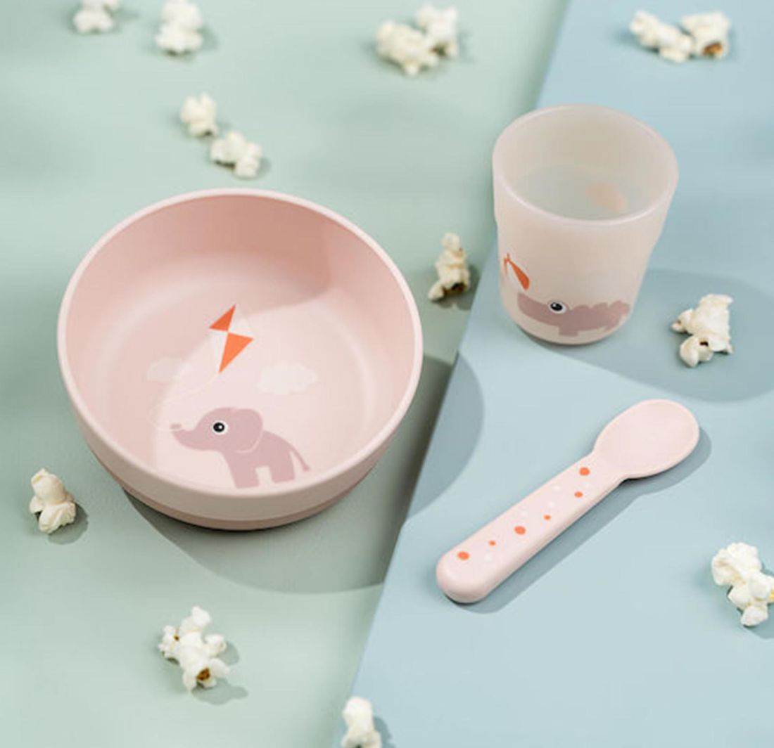 Σετ Φαγητού 3τεμ. Done By Deer first meal playground powder BR79538