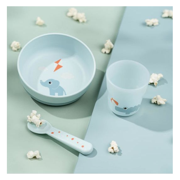 Σετ Φαγητού 3τεμ. Done By Deer first meal playground blue...