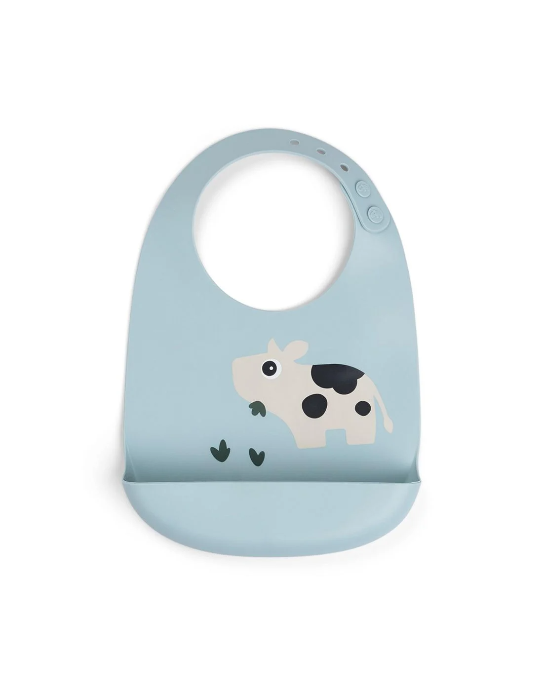 Παιδική Σαλιάρα Από Σιλικόνη Dotti Blue Done By Deer BR79534