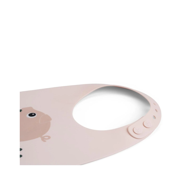 Παιδική Σαλιάρα Από Σιλικόνη Pigee Powder Done...