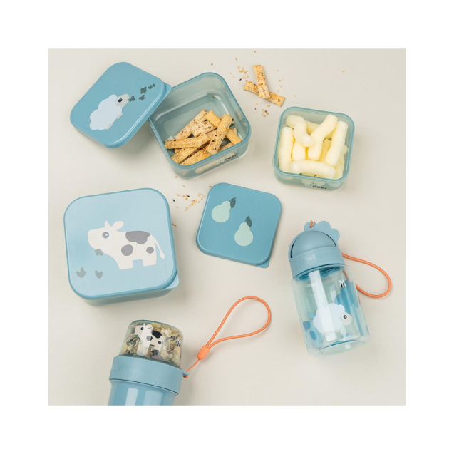 Παιδικό Παγούρι Πλαστικό Με Καλαμάκι Σιλικόνης...