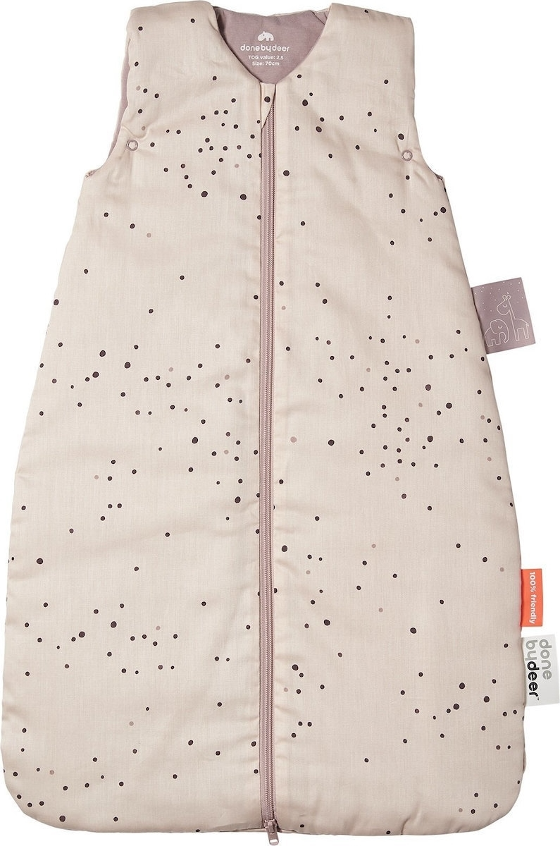 Υπνόσακος 2,5 Tog Done By Deer Dreamy Dots Powder 70cm BR74380