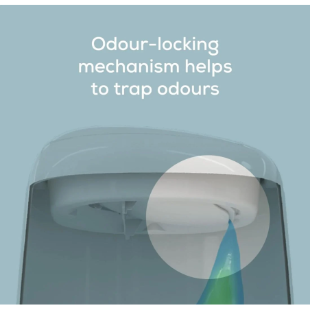 Κάδος Απόρριψης Παιδικής Πάνας Angelcare Xl White AD8000XL-DE BR79481