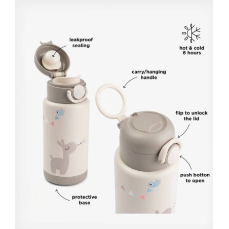 Παγουρι Ισοθερμικο 340 ml Celebration Sand Done by Deer BR79658