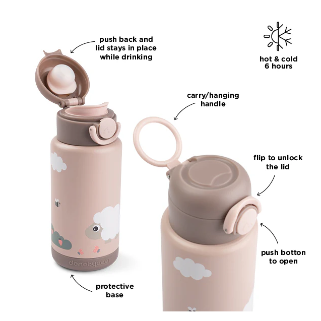 Παγουρι Ισοθερμικο 340 ml Tiny Farm Powder Done...