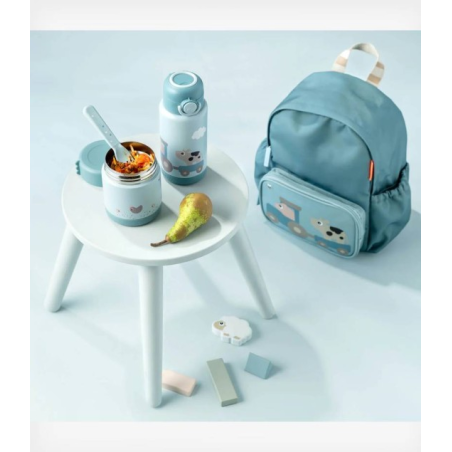 Ισοθερμικο Δοχειο Φαγητου 300ml tiny Farm Done by Deer Blue BR79652