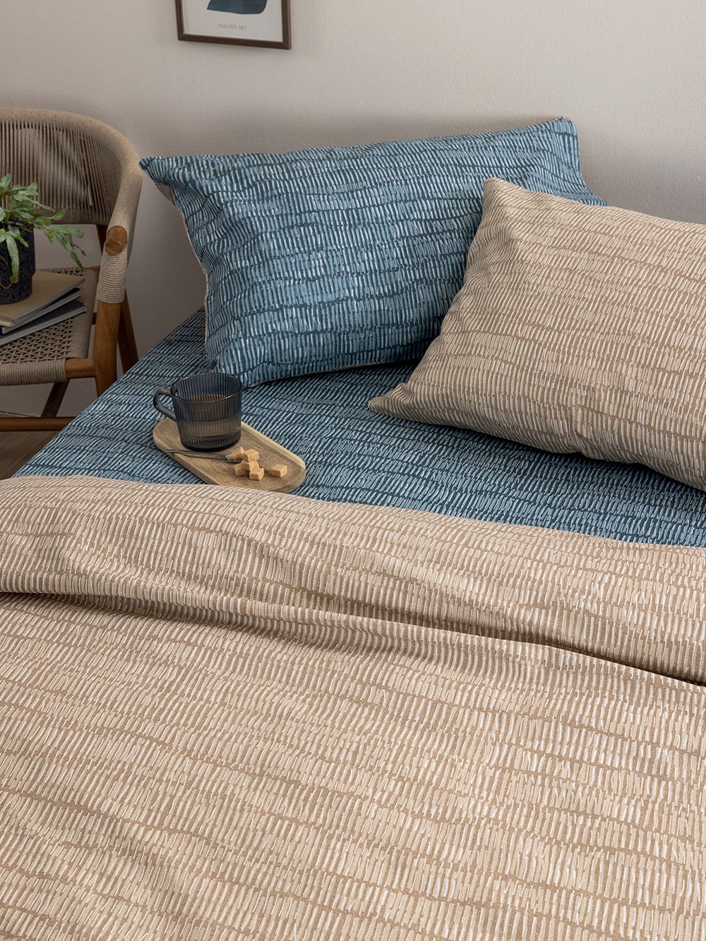 Σετ Σεντόνια Διπλά 4 Τεμαχίων Palamaiki Fl6301 200x265