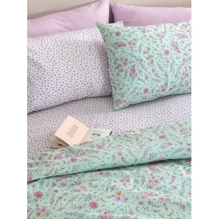 Σετ Σεντόνια Μονά με Λάστιχο 3 Τεμαχίων Palamaiki Fl6304 110x200+32