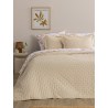 Σετ Κουβερλί Ημίδιπλο 2 Τεμαχίων Palamaiki Nico/2 Beige 160x240