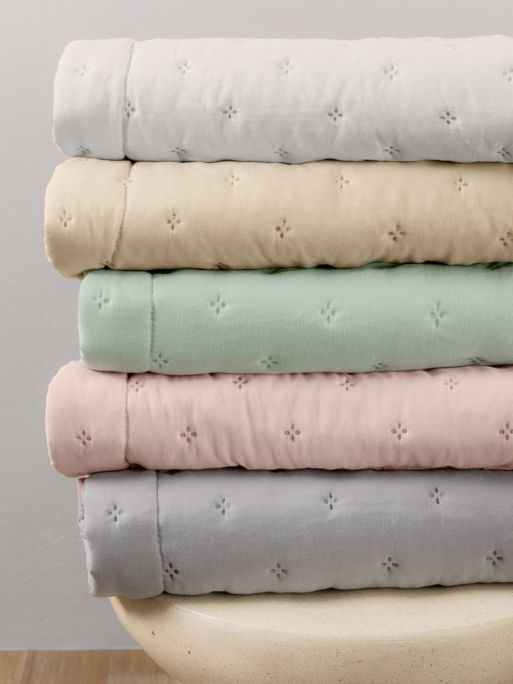 Σετ Κουβερλί King Size 3 Τεμαχίων Palamaiki Nico/2 Mint 260x240