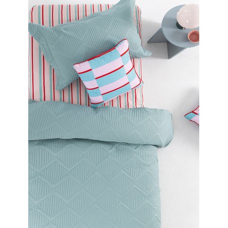 Σετ Κουβερλί Υπέρδιπλο 3 Τεμαχίων Palamaiki Sam Denim 220x240