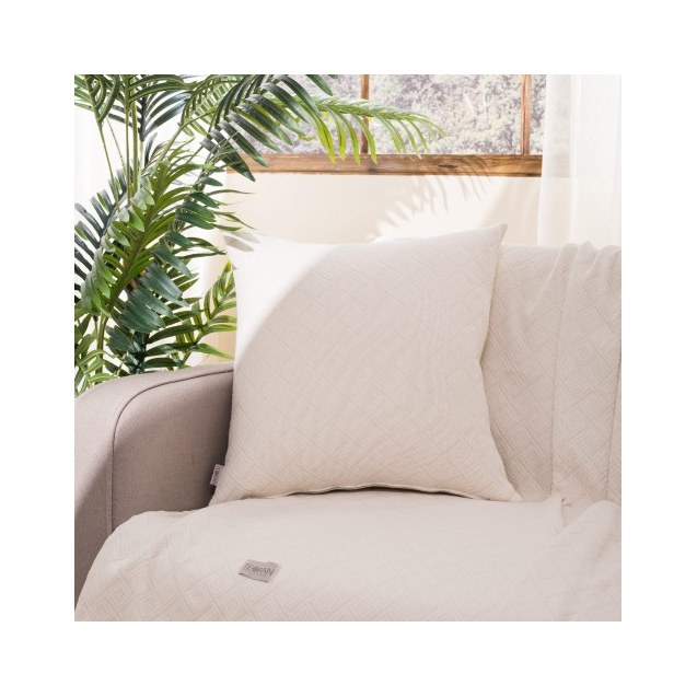 Μαξιλαροθήκη Teoran Napoli 01 - 50x50cm με γέμιση