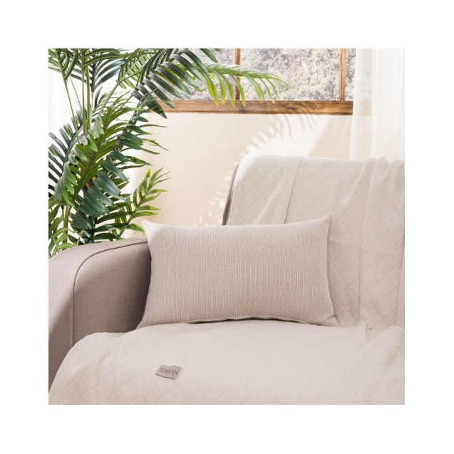 Μαξιλαροθήκη Teoran Bari 02 - 30x50cm με γέμιση