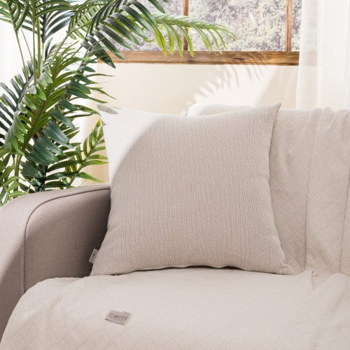 Μαξιλαροθήκη Teoran Bari 02 - 65x65cm δαπέδου με γέμιση