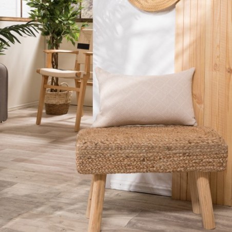 Μαξιλαροθήκη Teoran Napoli 02 - 50x50cm με γέμιση