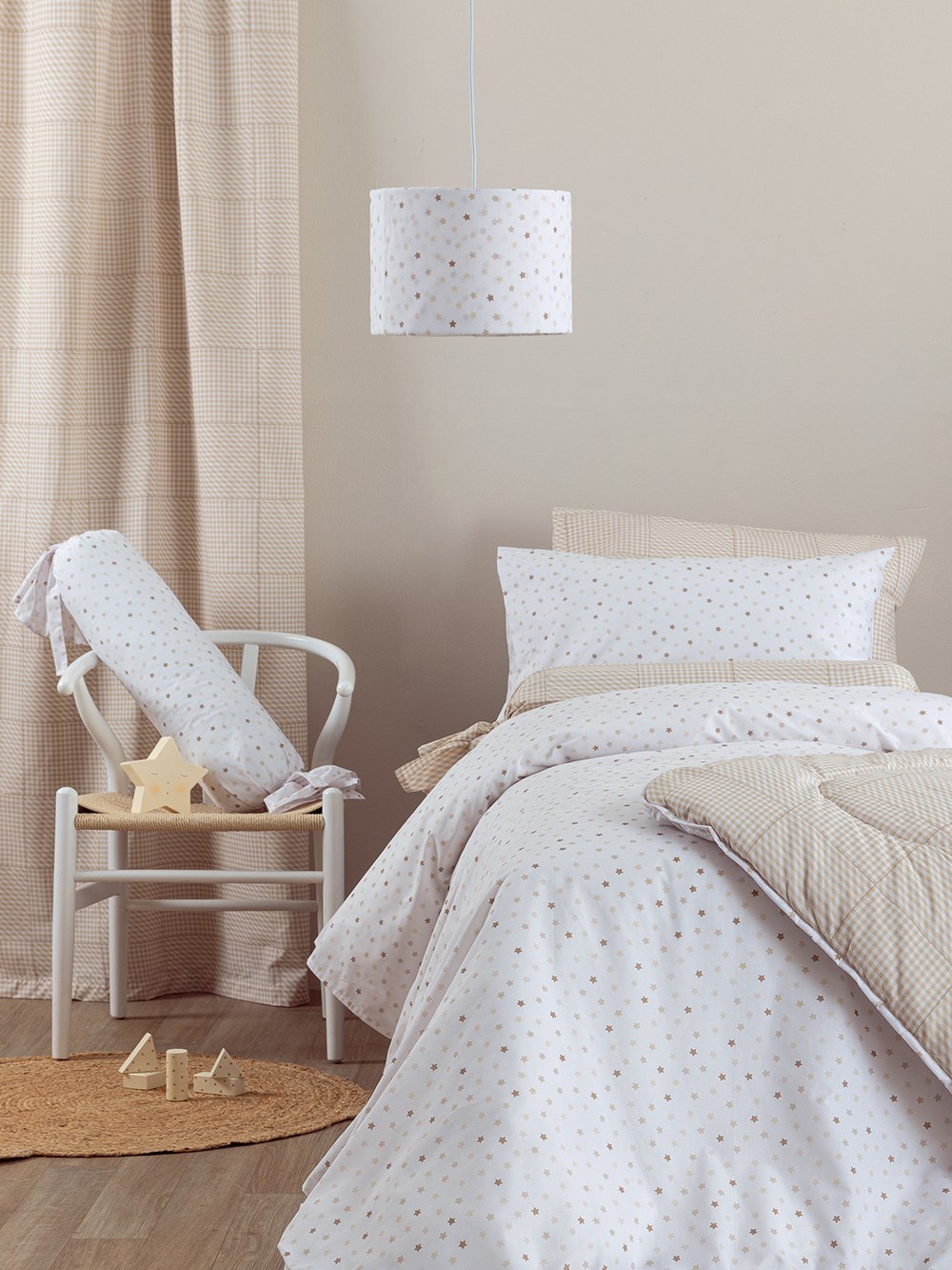 Παπλωματοθήκη Μονή Palamaiki Bb100-Bb101 Beige 170x250