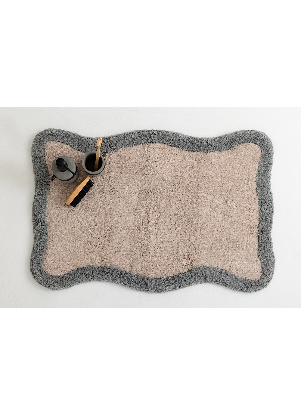 Ταπέτο Μπάνιου Palamaiki Baxi Grey 50x80