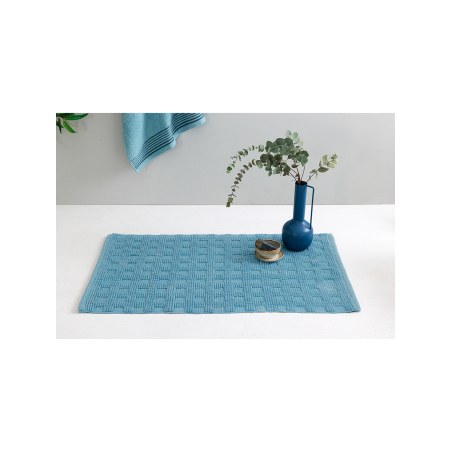 Ταπέτο Μπάνιου Palamaiki Sunu Blue 50x80