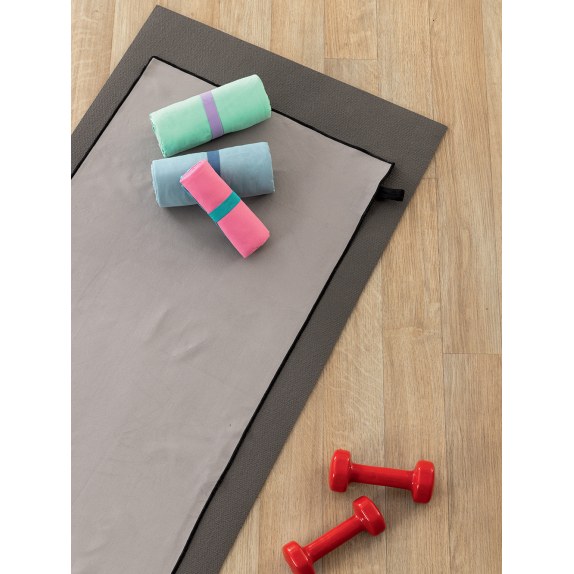 Πετσετα Γυμναστηριου Palamaiki Active (4) Grey 90x160