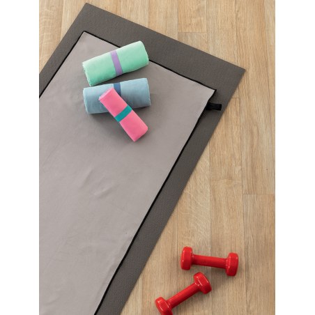 Πετσετα Γυμναστηριου Palamaiki Active (4) Grey 90x160
