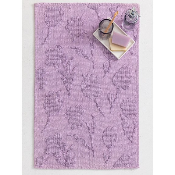 Ταπέτο Μπάνιου Palamaiki Yang Lilac 50x80