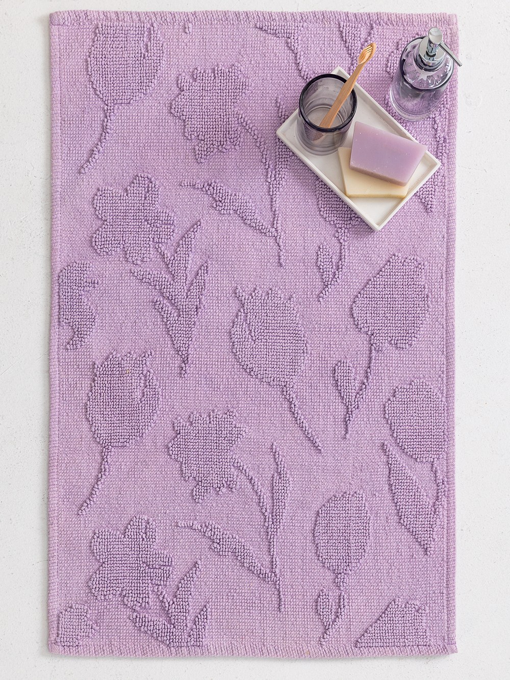 Ταπέτο Μπάνιου Palamaiki Yang Lilac 50x80