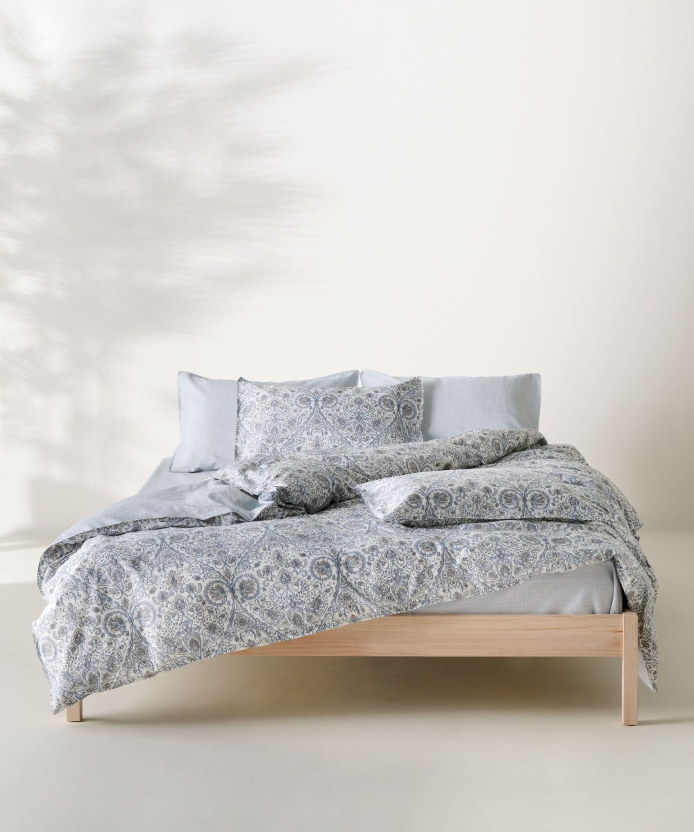 Σετ Παπλωματοθήκη Υπέρδιπλη 3 Τεμαχίων Kentia Aniz 220x240