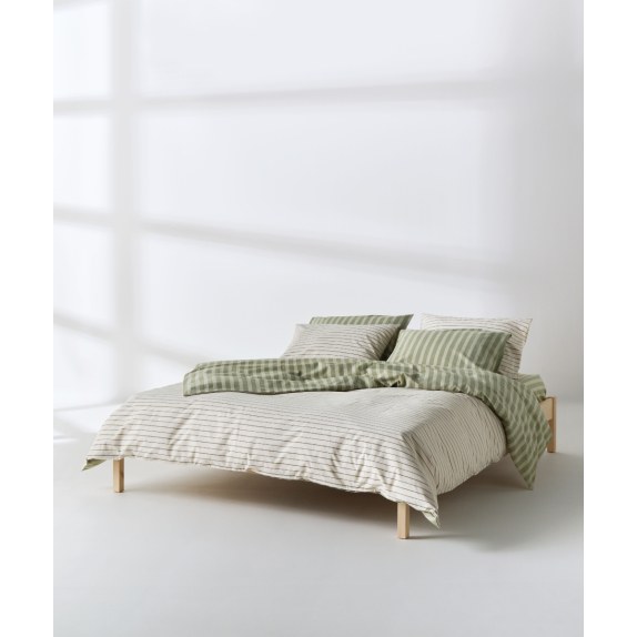 Κουβερλί Μονό Kentia Arlo 21 Green- Beige 160x240