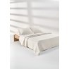Σετ Κουβερλί Υπέρδιπλο 3 Τεμαχίων Kentia Aspara White 230x250