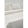 Σετ Κουβερλί Υπέρδιπλο 3 Τεμαχίων Kentia Aspara White 230x250